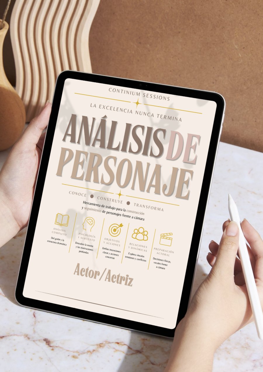Portada del Cuaderno de Análisis de Personajes